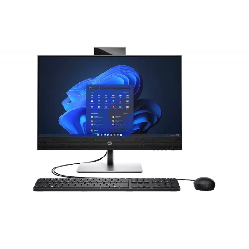 HP ProOne 440 G9 Viss-vienā dators, Intel Core i5-13500T, 16GB RAM, 512GB SSD, 23,8 collu FHD IPS, Windows 11 Pro, Melns