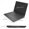 HP Victus 15-fa2178ng Gaming Laptop, 15,6 collu FHD 144Hz IPS, Intel Core i7-13620H, 12GB RAM, 512GB SSD, NVIDIA GeForce RTX 5060, FreeDOS, Mica Silver
