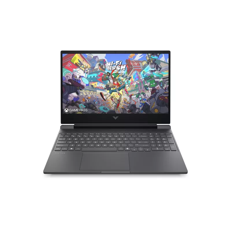 HP Victus 15-fb3124nn spēļu klēpjdators, 15,6 collu FHD IPS 144Hz, AMD Ryzen 5 7535HS, 16GB DDR5, 512GB PCIe SSD, NVIDIA GeForce RTX 4050 8GB, Windows 11 Home, melns