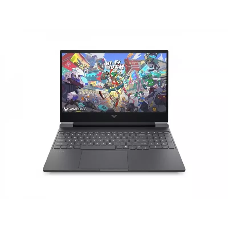 HP Victus 15-fb3124nn spēļu klēpjdators, 15,6 collu FHD IPS 144Hz, AMD Ryzen 5 7535HS, 16GB DDR5, 512GB PCIe SSD, NVIDIA GeForce RTX 4050 8GB, Windows 11 Home, melns