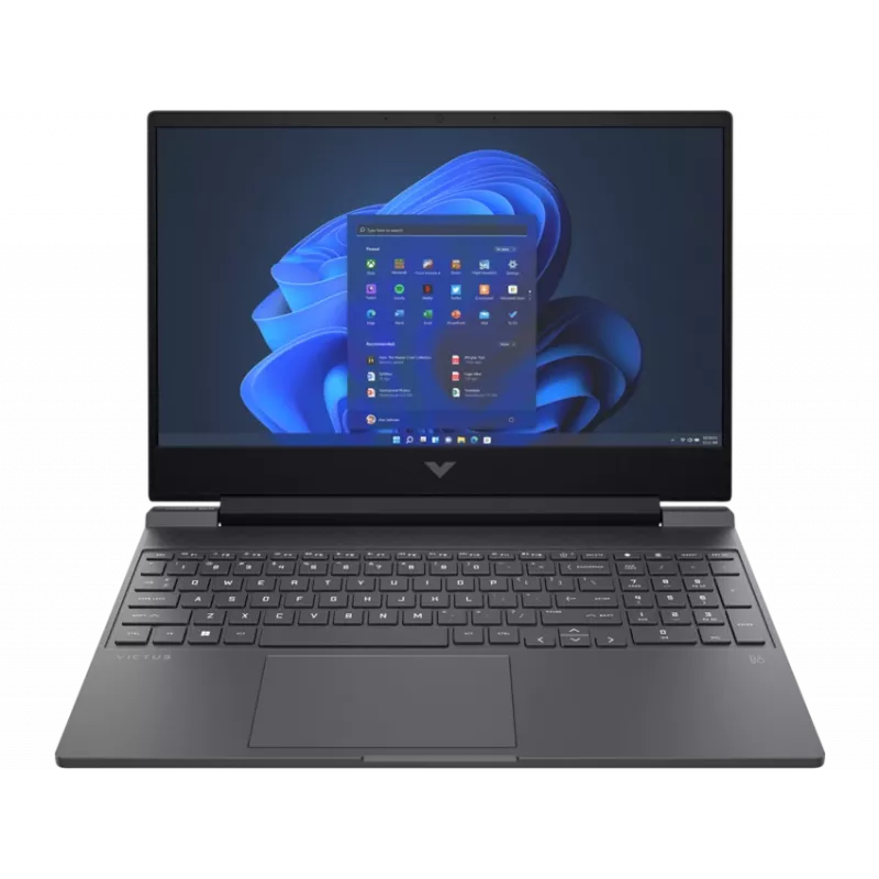 HP Victus Gaming 15-fa1008nx klēpjdators, Intel Core i5-13420H, 16GB RAM, 512GB SSD, NVIDIA GeForce RTX 2050 4GB, 15.6 inch FHD 144Hz, Windows 11 Home, Mica Silver