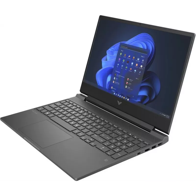 HP Victus Gaming 15-fb3010ne 15,6 collu FHD 144Hz spēļu klēpjdators - AMD Ryzen 7 7735HS, 16GB DDR5, 512GB SSD, NVIDIA GeForce RTX 3050 6GB, Windows 11 Home, melns