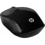 HP Wireless Mouse 200 - 2,4 GHz optiskā pele, 1000 DPI, 3 pogas, abroku, melna X6W31AA#ABD