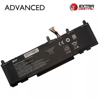 HP WP03XL klēpjdatora akumulators, 4150mAh, 11.4V, 3 šūnu Li-ion, melns
