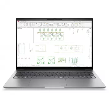 HP ZBook 8 G2i mobilā darbstacija - Intel Core Ultra 9 388H - 64GB RAM - 1TB SSD - 16 collu WQXGA - Windows 11 Pro - sudraba