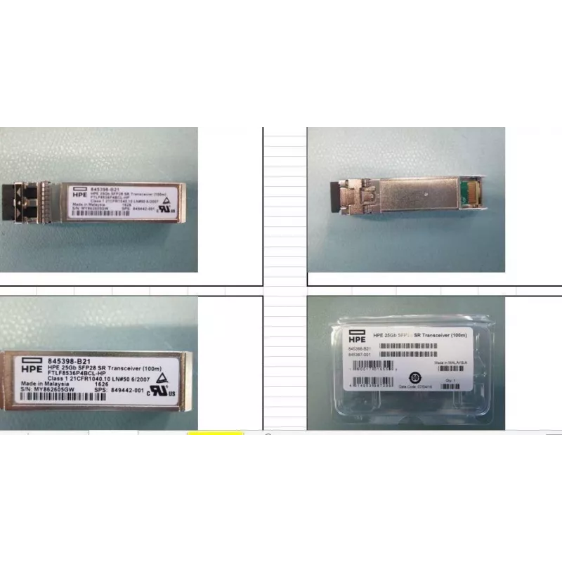HPE 25GB LAN SFP28 SR 100M Transceiver