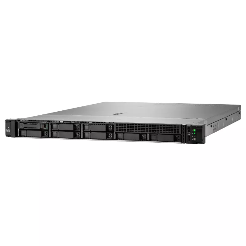 HPE ProLiant DL320 Gen12 1U Rack Serveris, Intel Xeon 6505P 2.2GHz 12-Core, 64GB DDR5 RAM, 8 SFF Hot-Plug, MR408i-o, 2x1000W