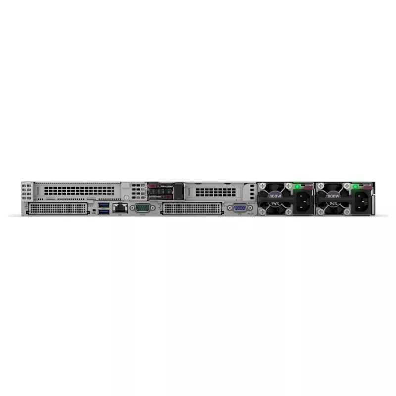HPE ProLiant DL325 Gen11 1U plaukta serveris, AMD EPYC 9224, 64GB RAM, 8 SFF, MR408i-o, 2x480GB SSD, 2x1000W PSU