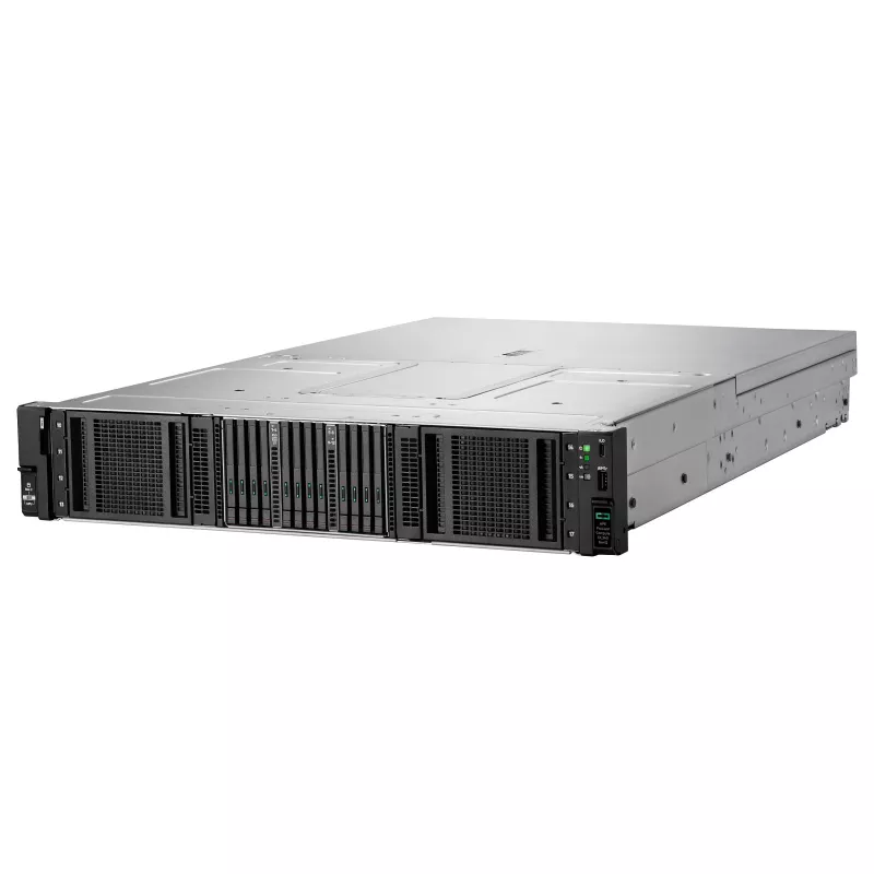 HPE ProLiant DL340 Gen12 2U Rack Serveris ar Intel Xeon Gold 6505P, 64GB DDR5, 8 SFF Bays, MR408i-o, Dual 1000W PSU