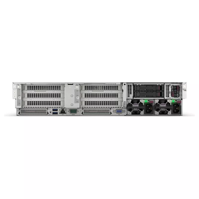 HPE ProLiant DL345 Gen11 Serveris - 2U Plaukta, AMD EPYC 9115 2.6GHz 16-Kodolu, 64GB RAM, 8 SFF Hot-Plug, MR416i-p, Divi 1000W PSU