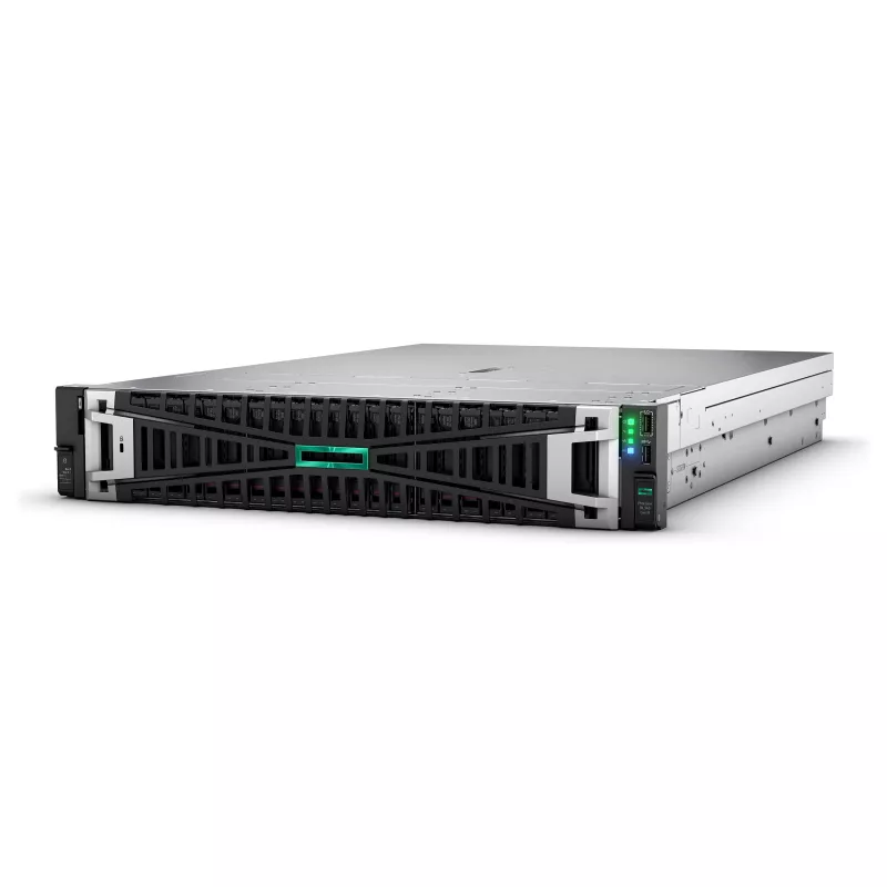 HPE ProLiant DL345 Gen11 Serveris - 2U Plaukta, AMD EPYC 9115 2.6GHz 16-Kodolu, 64GB RAM, 8 SFF Hot-Plug, MR416i-p, Divi 1000W PSU