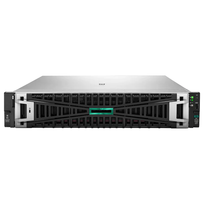 HPE ProLiant DL380 Gen12 serveris, Intel Xeon 6505P 2.2GHz 12 kodolu, 64GB DDR5 RAM, 8 SFF Hot-Plug nodalījumi, MR408i-o kontrolieris, 2x1000W lieki PSU, 2U plaukts