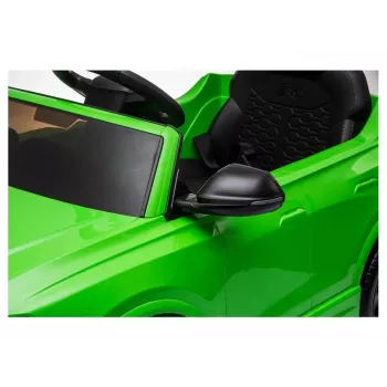 HUAWEI Audi RS Q8 ar akumulatoru darbināma automašīna ar LED gaismām, MP3 un tālvadības pulti, zaļa
