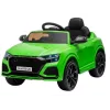 HUAWEI Audi RS Q8 ar akumulatoru darbināma automašīna ar LED gaismām, MP3 un tālvadības pulti, zaļa