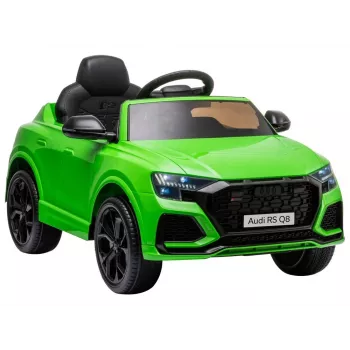 HUAWEI Audi RS Q8 ar akumulatoru darbināma automašīna ar LED gaismām, MP3 un tālvadības pulti, zaļa