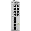HUAWEI S210I-8P4SX industriālais Ethernet komutators, 8x GE PoE+ vara, 2x GE SFP, 2x 10GE SFP+, DIN sliedes, divkāršs DC 98012933