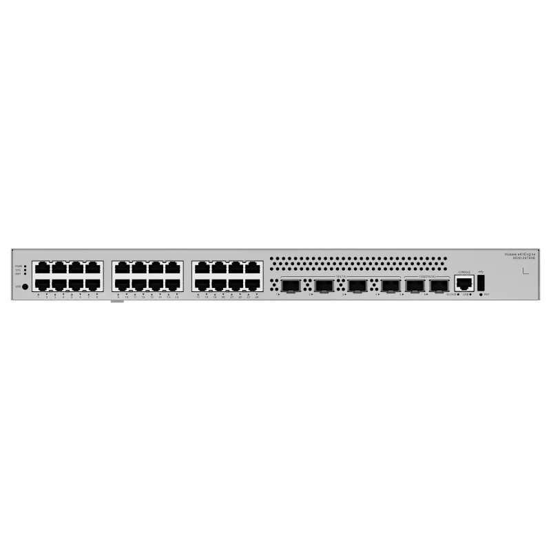 HUAWEI S530-24T4XE 24x10/100/1000BASE-T porti 4x10GE SFP+ porti 2x12GE steka porti ar 1xAC barošanas moduli eKit