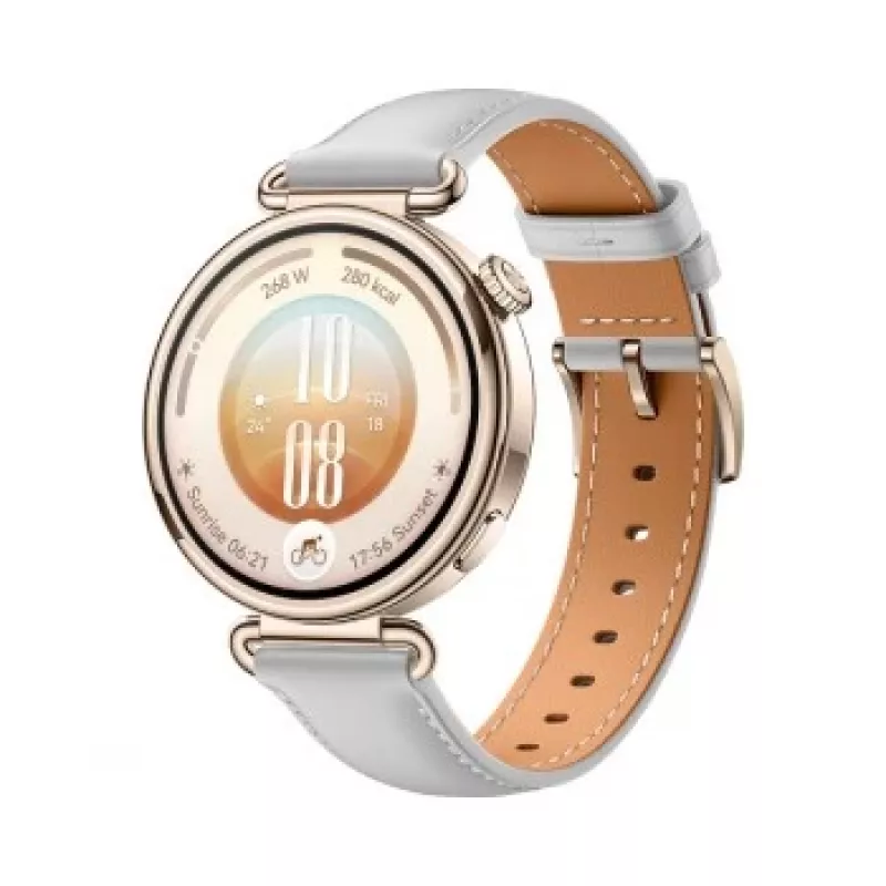 HUAWEI WATCH GT 7 41MM pelēks viedpulkstenis ar AMOLED displeju, GPS, sirdsdarbības un SpO2 monitoringu, 5ATM ūdensizturību