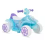 Huffy Frozen Bubble kvadracikls 6V elektrisks braucamais, zils