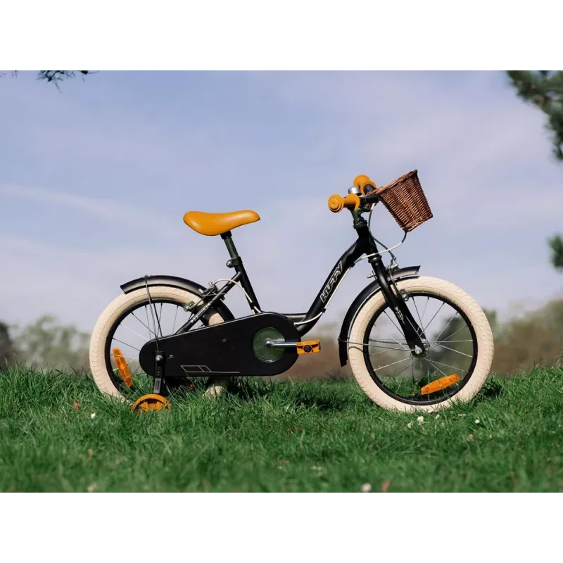 Huffy Vintage 16 bērnu velosipēds - spīdīgi melns (21255W)