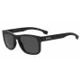 HUGO BOSS BLACK BOSS1568S807 Taisnstūra saulesbrilles, Melna/Pelēka, 55/18/145 mm
