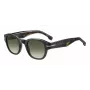 HUGO BOSS BLACK BOSS1717SKB7 Vīriešu saulesbrilles - Acetāta rāmis, Pelēkas polikarbonāta lēcas, UV400 aizsardzība