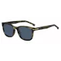 HUGO BOSS BLACK BOSS1722GS517 Taisnstūra saulesbrilles Melns rāmis Pelēkas lēcas 54mm
