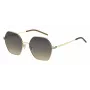 HUGO BOSS BLACK Sieviešu saulesbrilles BOSS1589SJ5G Kvadrātveida acetāta rāmis Pelēkas gradienta lēcas 57mm