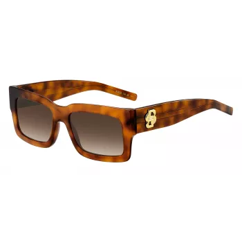 HUGO BOSS BLACK Sieviešu saulesbrilles BOSS1654S086 - Melns rāmis, Pelēkas lēcas, 54mm