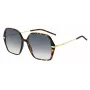 HUGO BOSS BLACK Sieviešu saulesbrilles BOSS1660S2IK - Taisnstūra acetāta rāmis ar pelēkām lēcām