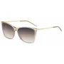 HUGO BOSS BLACK Sieviešu saulesbrilles BOSS1661S84A - Pelēkas lēcas, melns rāmis, 58 mm