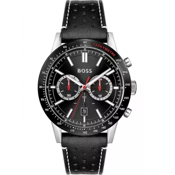 HUGO BOSS Vīriešu 1513920 Hronogrāfs Nerūsējošā tērauda pulkstenis 44mm