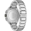 HUGO BOSS Vīriešu pulkstenis 1513951 44mm Nerūsējošais tērauds Zils ciparnīca Hronogrāfs