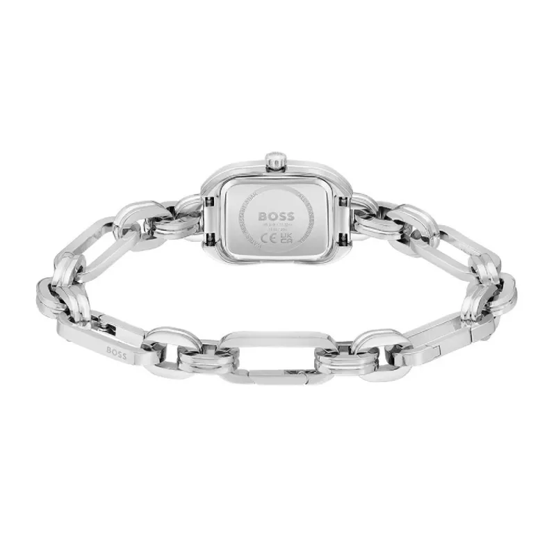HUGO BOSS Purity sieviešu pulkstenis 1502656 28mm sudraba nerūsējošā tērauda siets