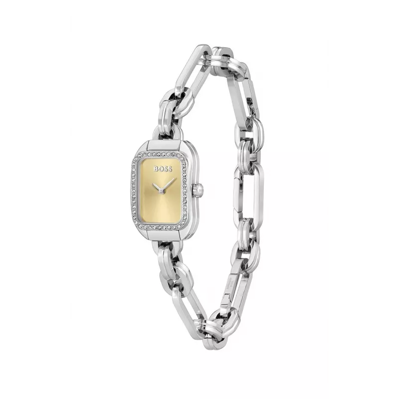 HUGO BOSS Purity sieviešu pulkstenis 1502656 28mm sudraba nerūsējošā tērauda siets