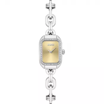 HUGO BOSS Purity sieviešu pulkstenis 1502656 28mm sudraba nerūsējošā tērauda siets