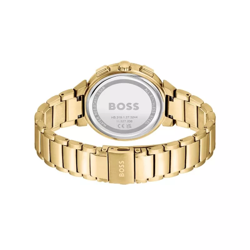 HUGO BOSS Purity Sieviešu pulkstenis 1502677 38mm Nerūsējošā tērauda sieta sudraba ciparnīca