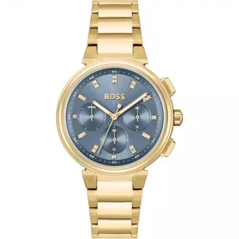 HUGO BOSS Purity Sieviešu pulkstenis 1502677 38mm Nerūsējošā tērauda sieta sudraba ciparnīca