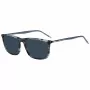 HUGO MAN HG-1374-S-3RA Taisnstūra saulesbrilles - Melns rāmis, pelēkas lēcas 57mm