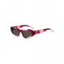 HUGO Unisex Saulesbrilles HG-1282-S-C48 Taisnstūra Pilna Rāmja Rāmis 52/23/145 mm Melns/Pelēks UV400