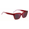 HUGO Sieviešu saulesbrilles HG1264S92YF6A Havana Acetāts 56mm