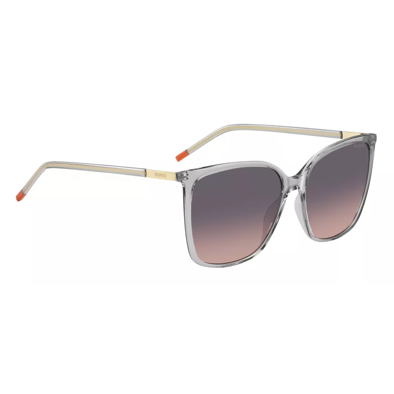 HUGO Sieviešu saulesbrilles HG1275SKB7F7F - Havana/Brūns acetāta rāmis, Brūnas gradienta lēcas, 57mm