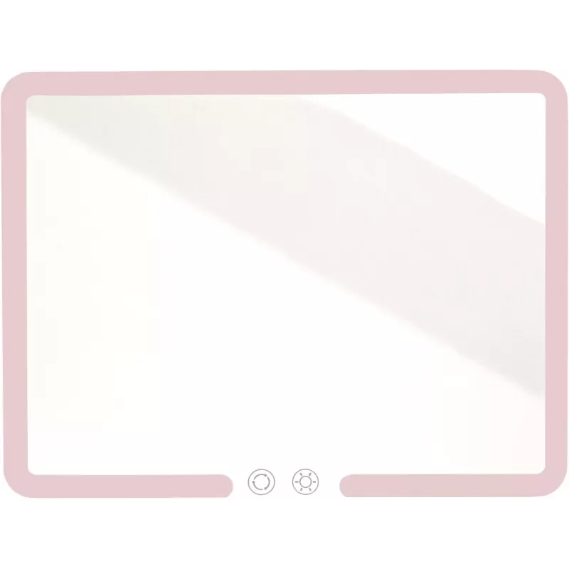 Humanas HS-ML02 LED Makeup Mirror with Lighting - Pink