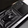 Hurtel Hybrid Armor Camshield Maciņš Samsung Galaxy A14 - Zils