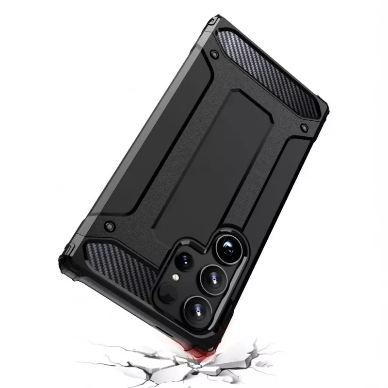 Hurtel Hybrid Armor Case Apple iPhone 15 Pro - Melns