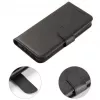 Hurtel Magnet Case Elegant Case Cover with Flap and Stand Function for OnePlus Nord N200 5G Black