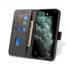 Hurtel Magnet Case Elegant Case Cover with Flap and Stand Function for OnePlus Nord N200 5G Black