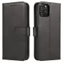 Hurtel Magnet Case Elegant Case Cover with Flap and Stand Function for OnePlus Nord N200 5G Black