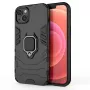 Hurtel Ring Armor Macīgs Vāciņš iPhone 14 Plus, Bruņots Vāks ar Magnētisko Turētāju, Gredzens, Melns