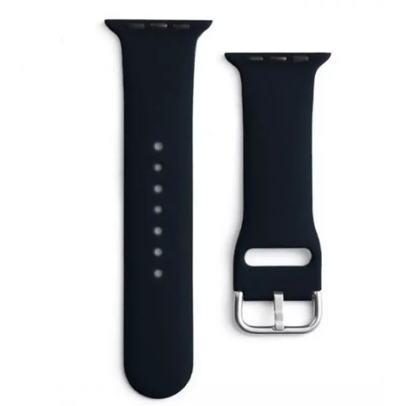 Hurtel Silicone Strap APS for Apple Watch 38/40/41mm Strap Watch Bracelet - Black